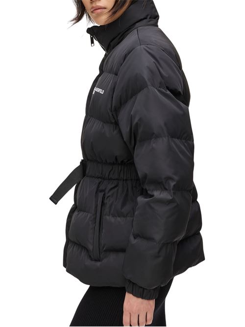 Piumino nero in poliestere Karl Lagerfeld jeans | A3W15023999